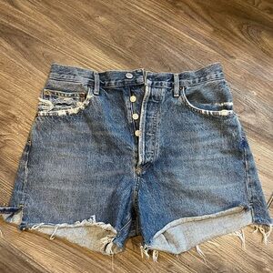 AGOLDE denim shorts